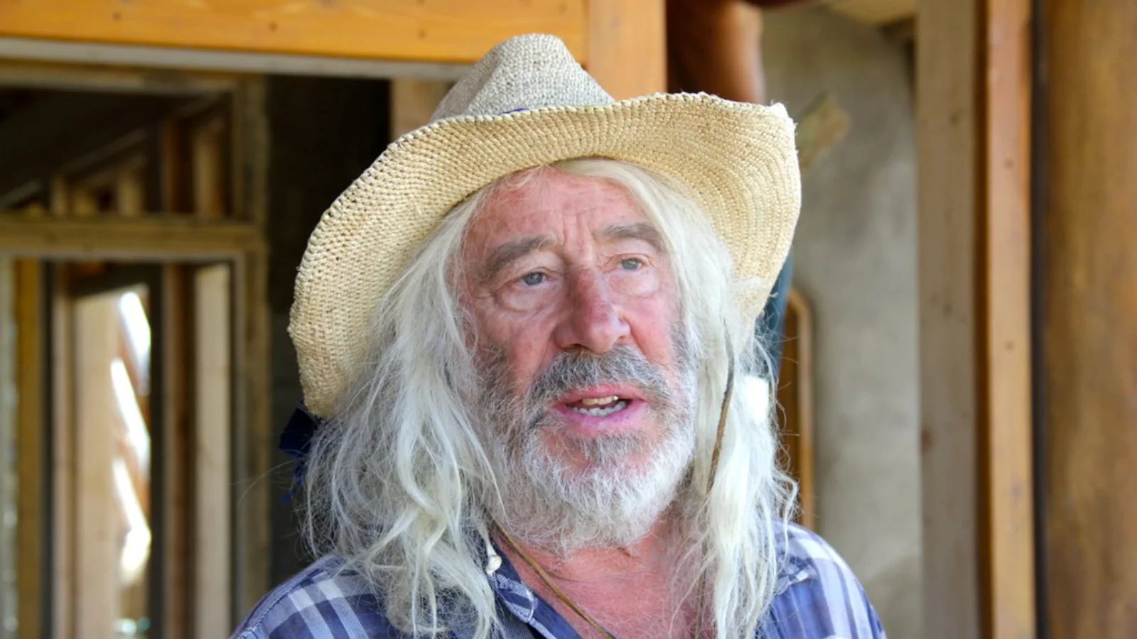 Michael Reynolds, founder of the Earthship