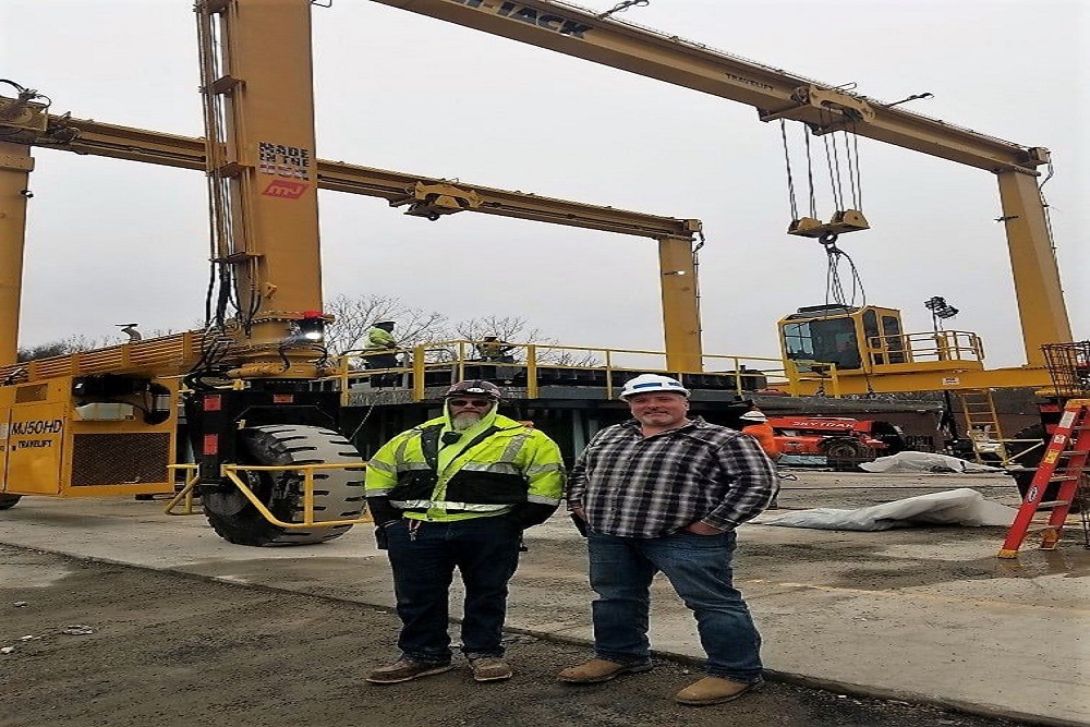 Cell Block Casting Under Way For Prison Project