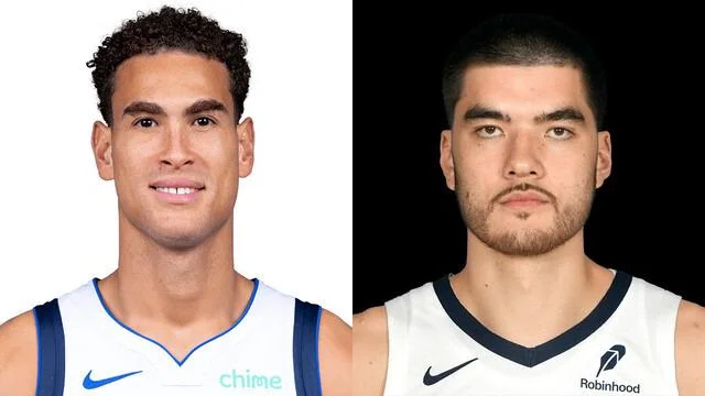 Dwight Powell and Zach Edey - Dwight Powell and Zach Edey -