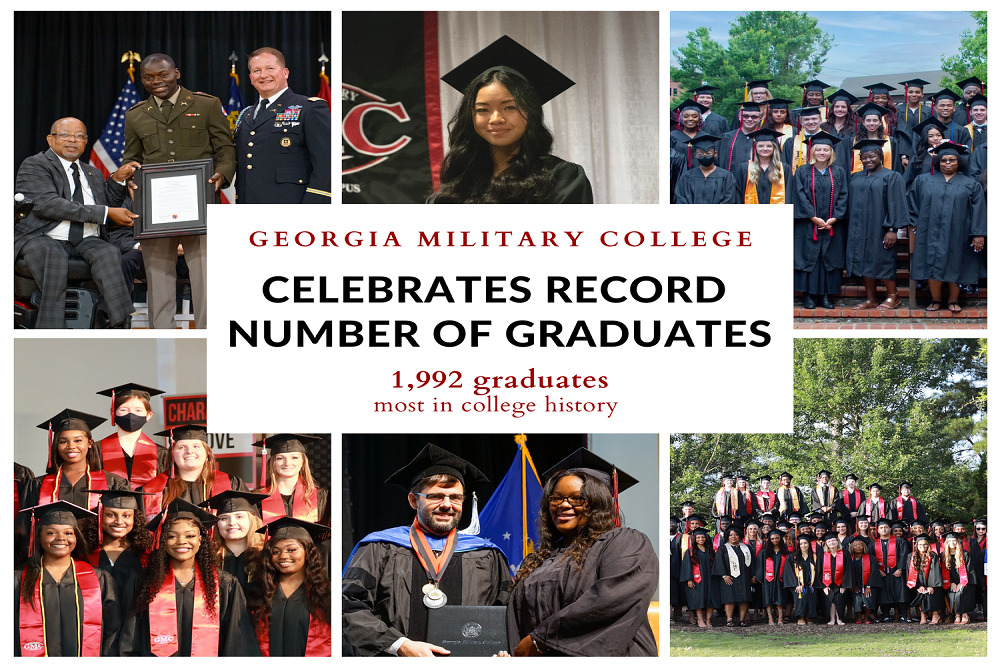 GEORGIA MILITARY COLLEGE: Georgia Military College Celebrates Record Number of Graduates