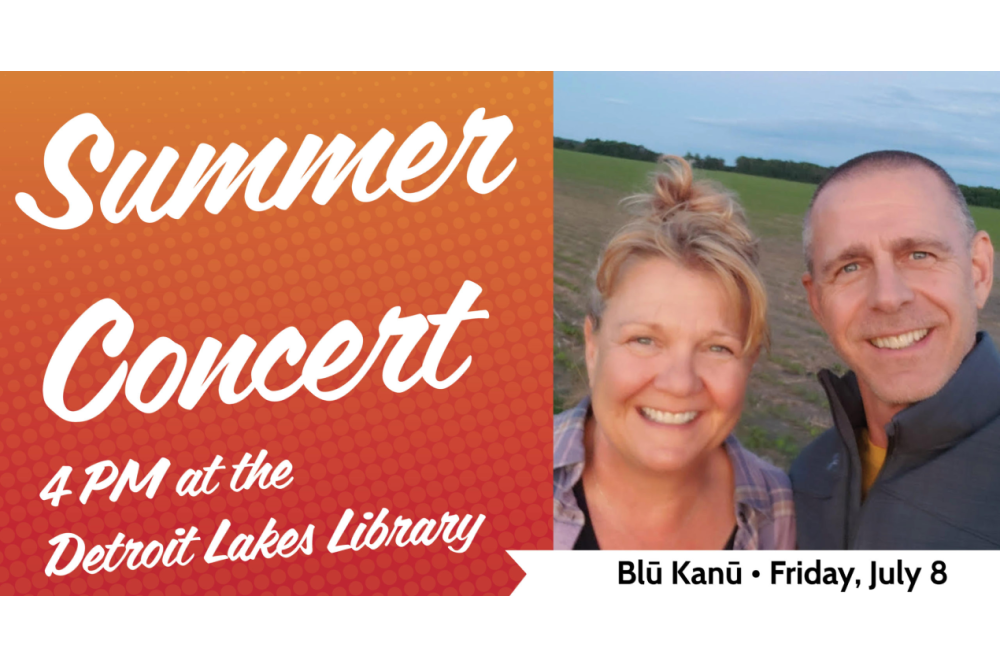 Detroit Lakes Library to Host Outdoor Concert on July 8
