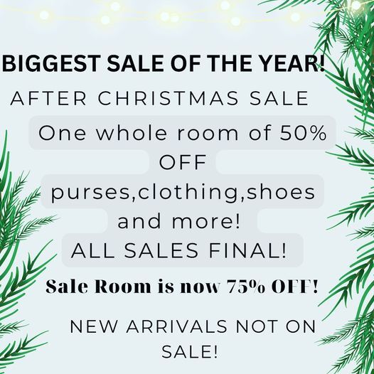 The Itawamba County Development Council – Bliss Boutique Fulton After Christmas Sale!