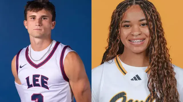 Which ex-Southeast Tennessee area high school athletes are scheduled for action the week starting Monday, Dec. 8?