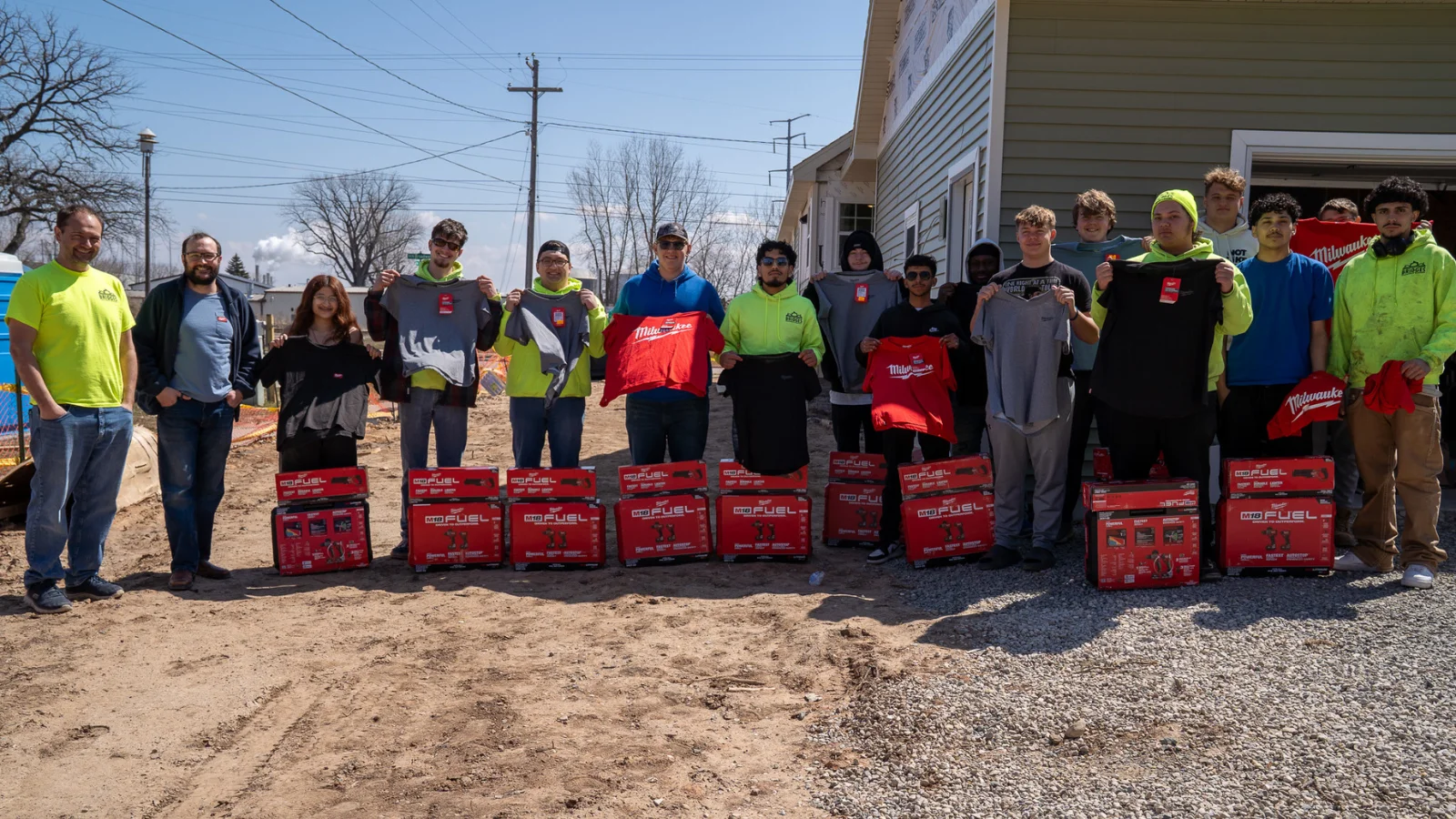 Green Bay West High receives donation for construction program