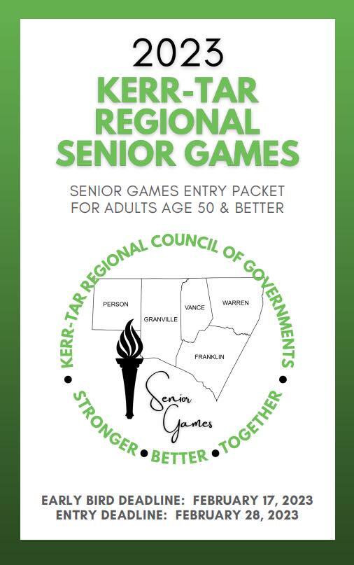 COUNTY OF FRANKLIN PARKS AND RECREATION: The 2023 Kerr – Tar Regional Senior Games Are Finally Here COUNTY OF FRANKLIN PARKS AND RECREATION: The 2023 Kerr – Tar Regional Senior Games Are Finally Here
