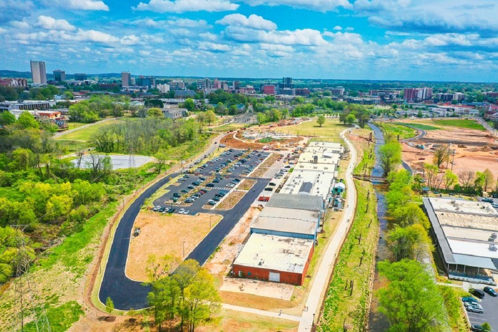 City of Greenville: Progress at Unity Park this week!