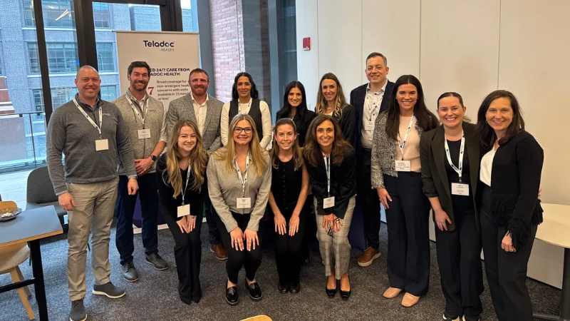 Attendees during Teladoc Health RISE event