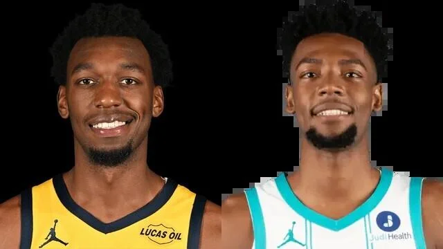 Brandon Miller and James Wiseman