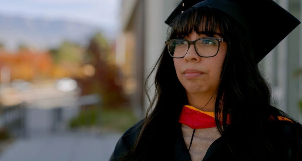 University of New Mexico graduate Araceli Ramirez reflects on earning two degrees