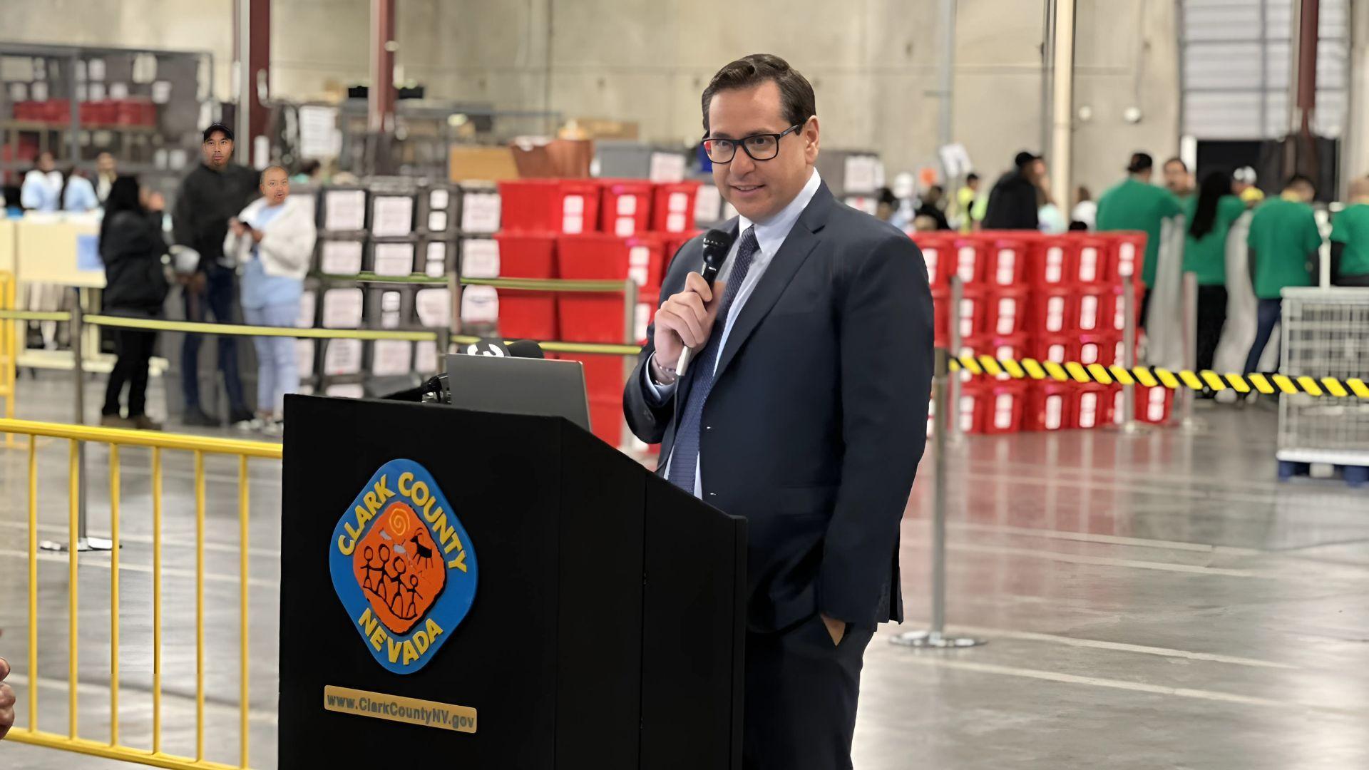 Cisco Aguilar, Nevada's Secretary of State Cisco Aguilar, Nevada's Secretary of State