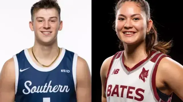 Which former Portland Maine News area high school standouts will be in action on Saturday, Dec. 21?