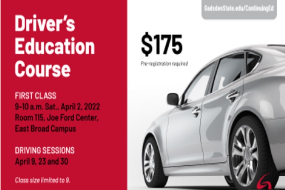 Gadsden State offering Driver’s Education in April