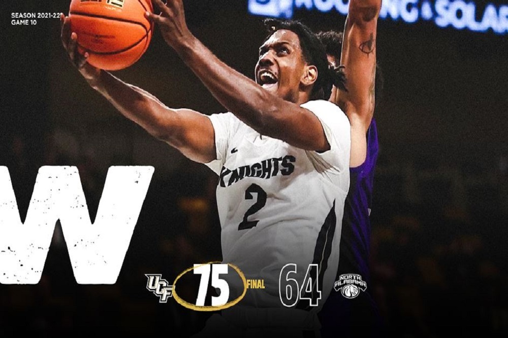 Knights Win Fourth Straight, Top North Alabama 75-64