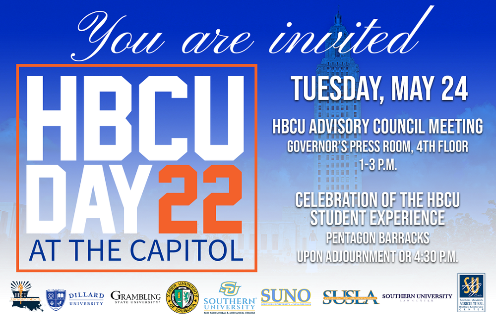 Southern University System campuses to participate in HBCU Day at the Capitol