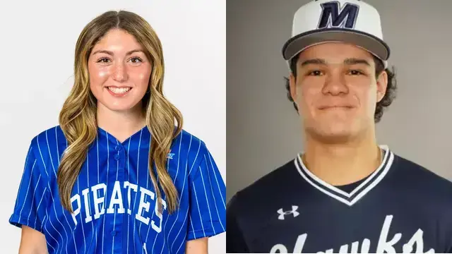 Which former Mercer Times area high school standouts will be in action on Sunday, April 6?