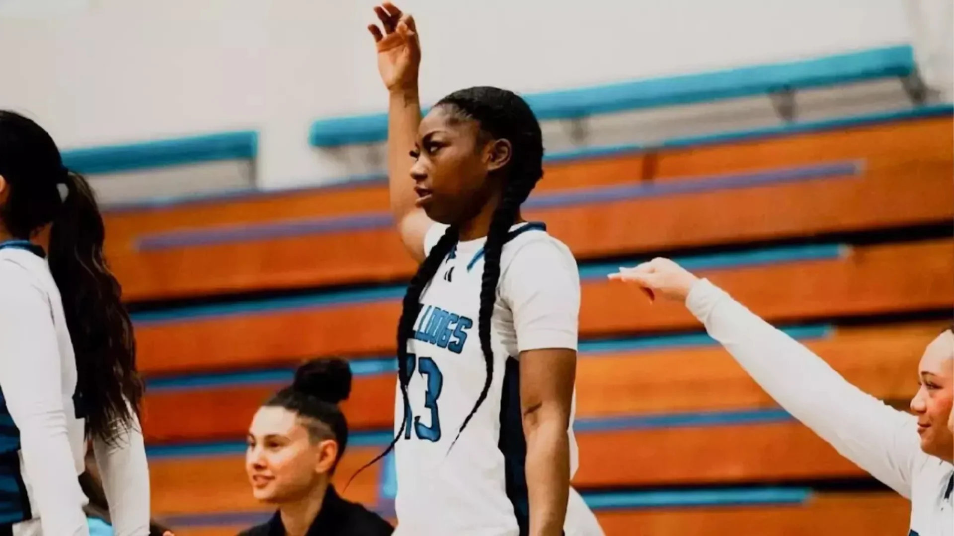 Chozen Horn-Young Athlete at Alaska Nanooks women%27s basketball team - Alaska Nanooks women%27s basketball team