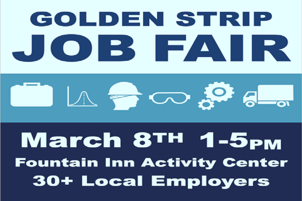 Simpsonville Area Chamber of Commerce: Golden Strip Job Fair