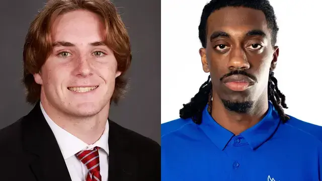 Bray Hubbard and Caleb McCarty