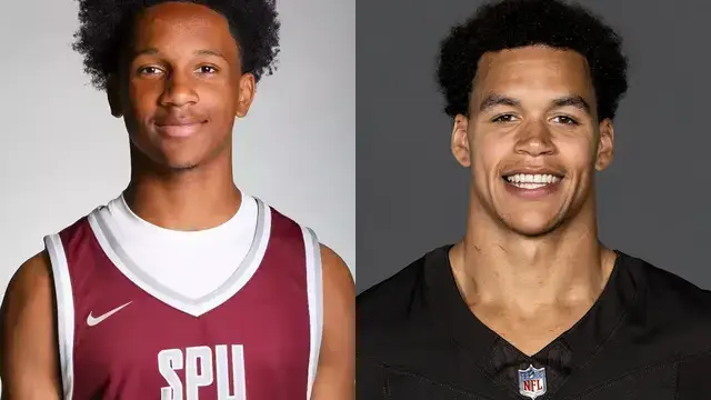 Sebastian Arius and Joe Tryon-Shoyinka Sebastian Arius and Joe Tryon-Shoyinka