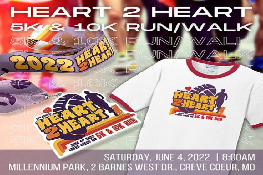 City of Creve Coeur, MO – Heart to Heart 5K/10K Run/Walk