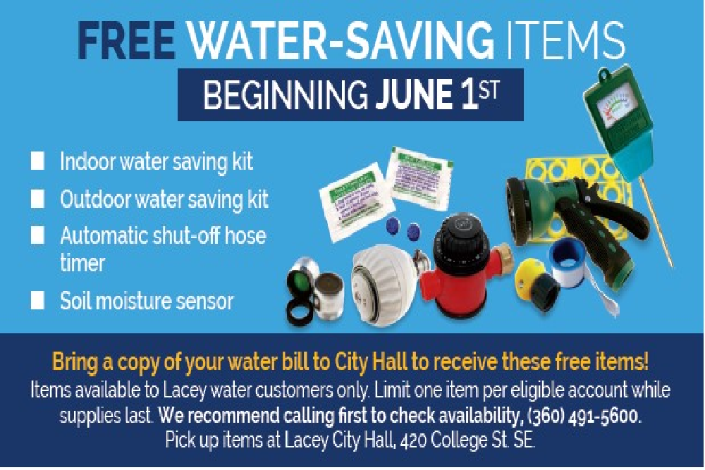 Free Water-Saving Items