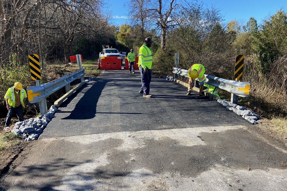 Bookerdale Bridge is Now Open