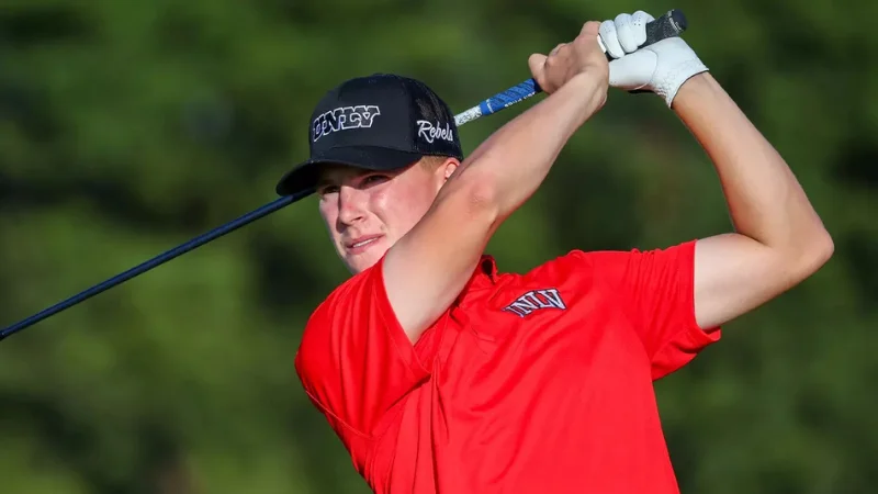 Zach Little leads UNLV men’s golf with top-15 finish at Myrtle Beach tournament