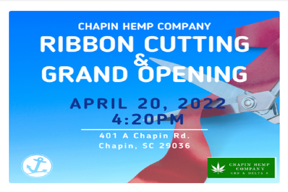 Greater Chapin Chamber of Commerce: Ribbon Cutting: Chapin Hemp Company