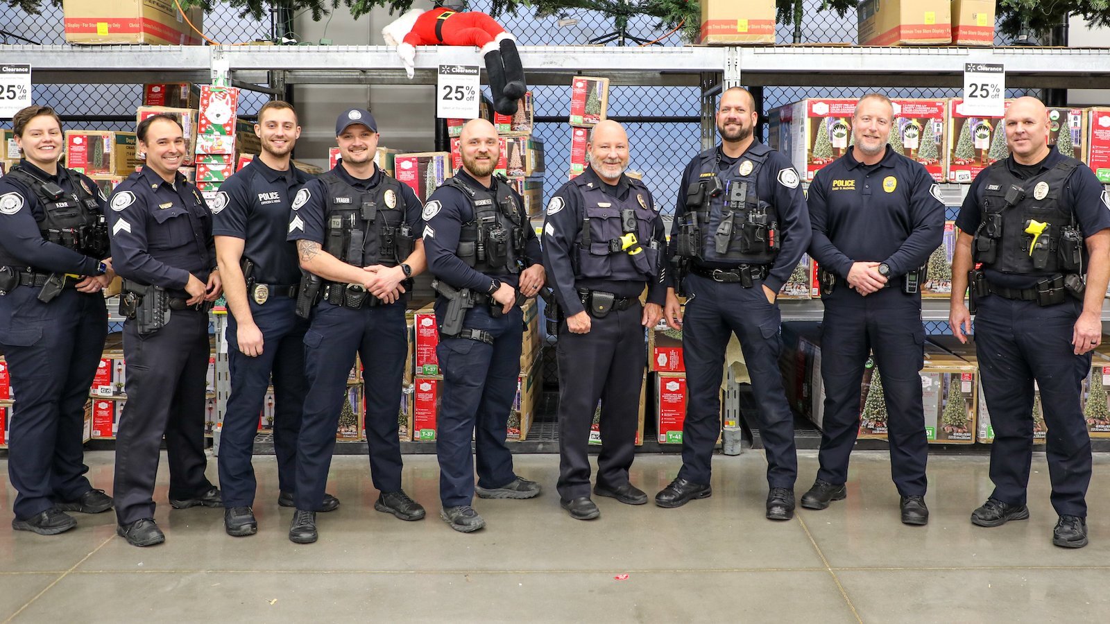 ‘All of you do a wonderful job making us feel safe’: Johnston police department announces promotions