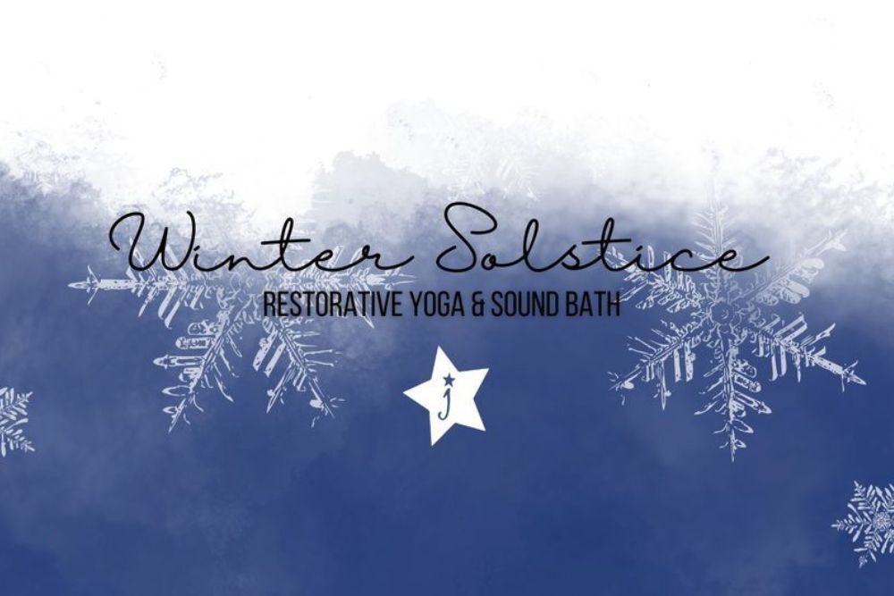 Winter Solstice Restorative Yoga and Sound Healing on December 22