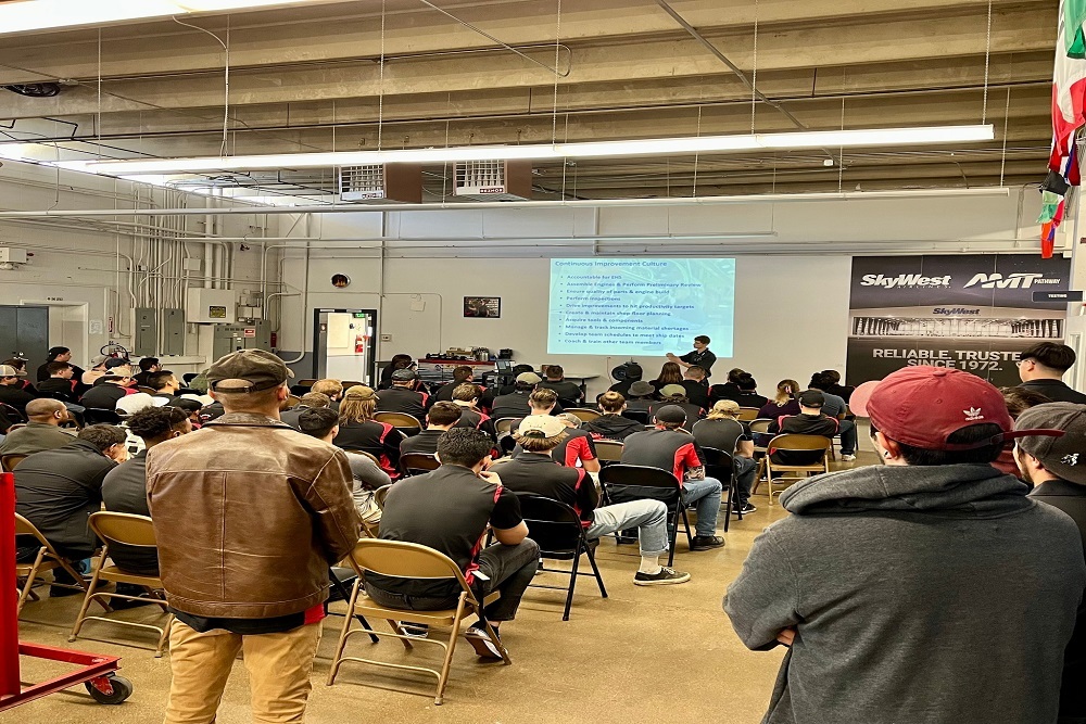 Spartan College of Aeronautics and Technology Representatives from GE Aviation Spartan College of Aeronautics and Technology Representatives from GE Aviation