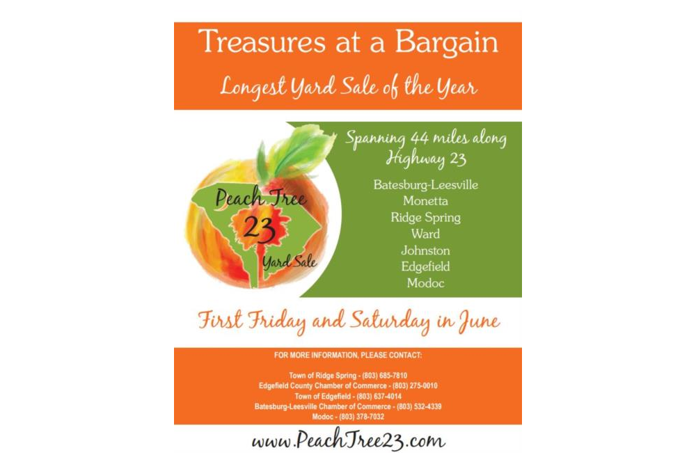Peach Tree 23 Yard Sale