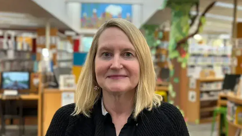 Vikki Morrow-Ritchie, Director of Marvin Memorial Library