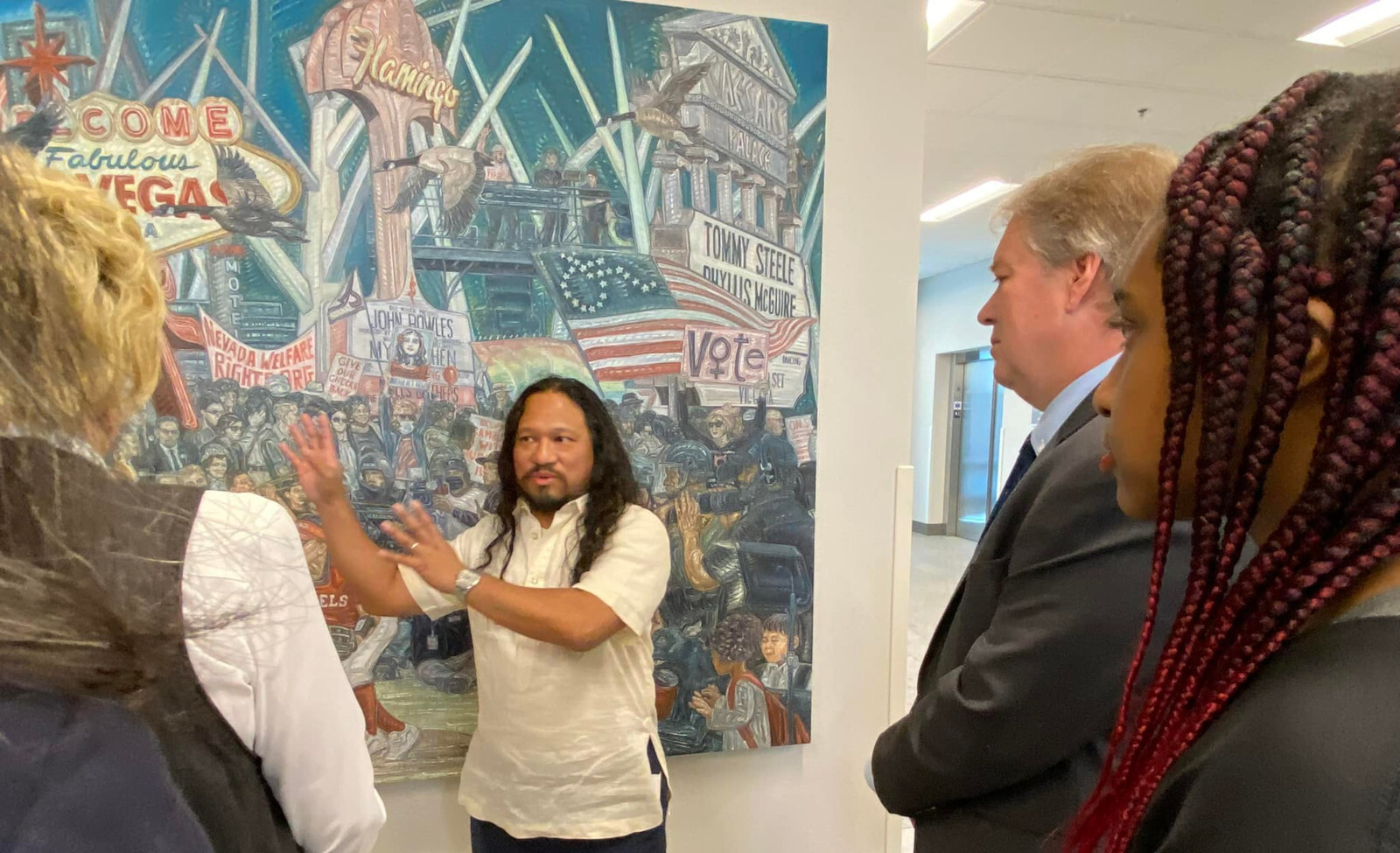 Mayor Goodman: ‘The court is proud’ of equal justice themed painting