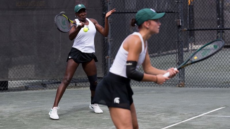 MSU women’s tennis head coach on win against DePaul: ‘That’s what champions do’