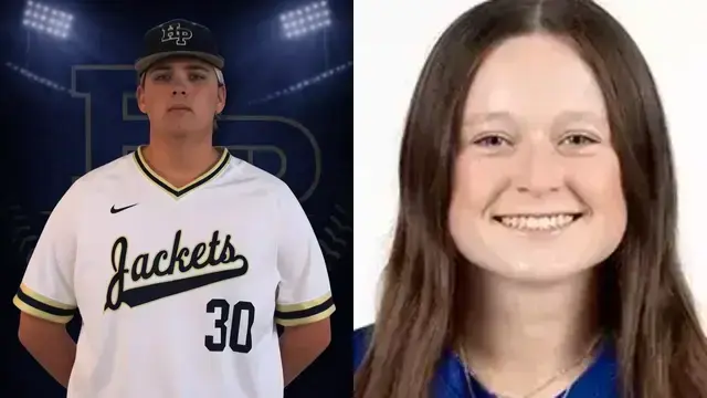 Luke Watkins and Cara Pitman Luke Watkins and Cara Pitman