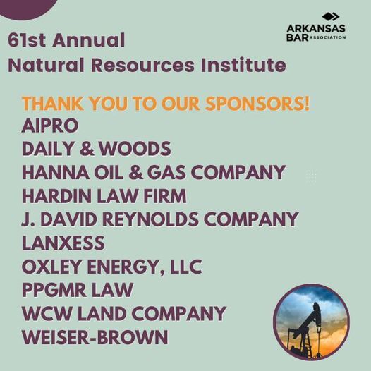 61st Annual Natural Resources Institute