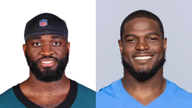 Joshua Uche and Denzel Perryman