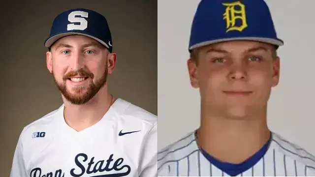 Which former Altoona Times area high school standouts will be in action on Sunday, April 20?