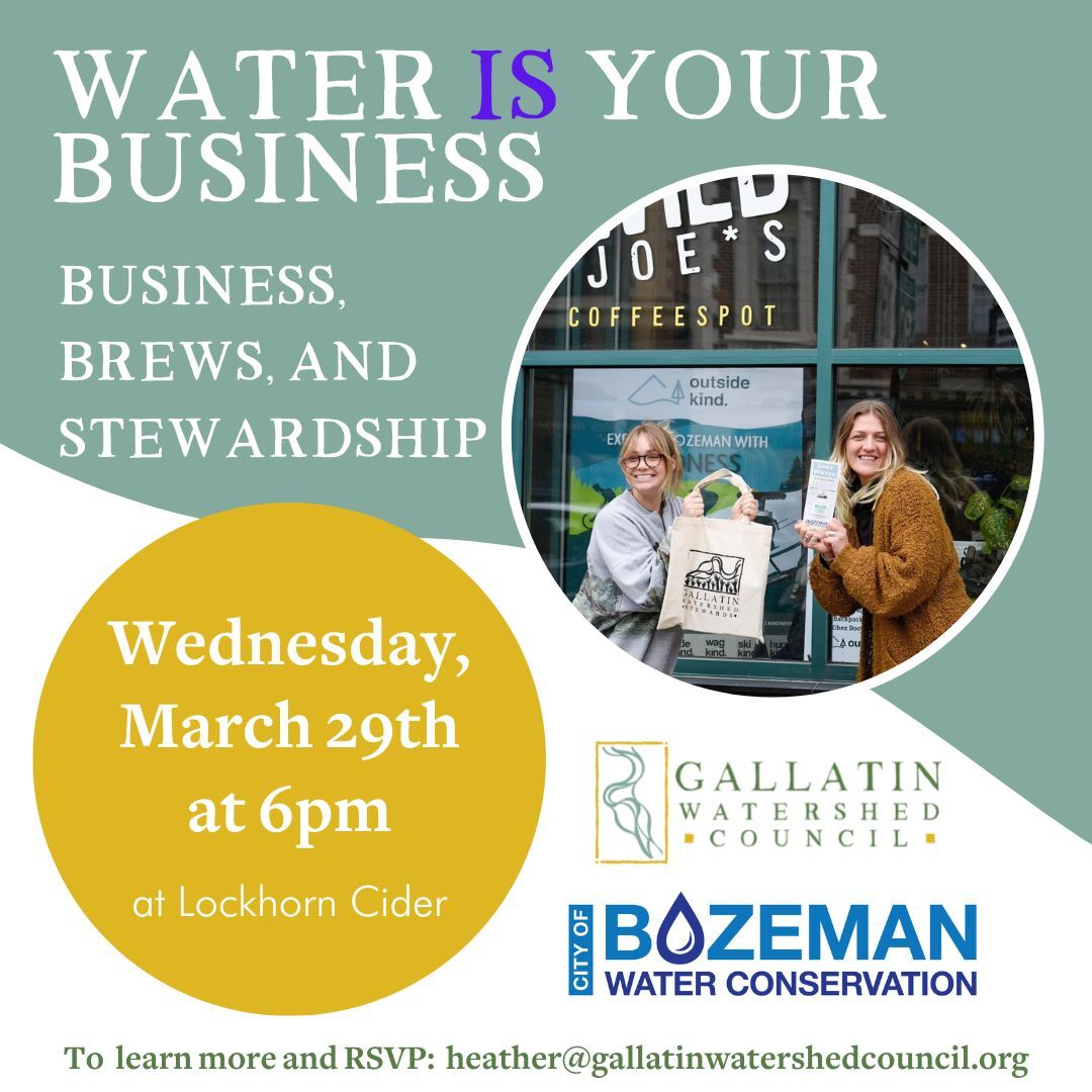 City of Bozeman: Water is Your Business