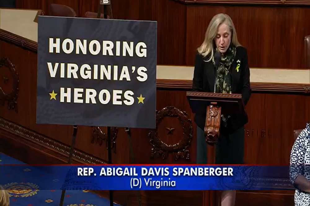 To Mark National Police Week, Spanberger Honors Fallen Virginia Law Enforcement Officers on U.S. House Floor