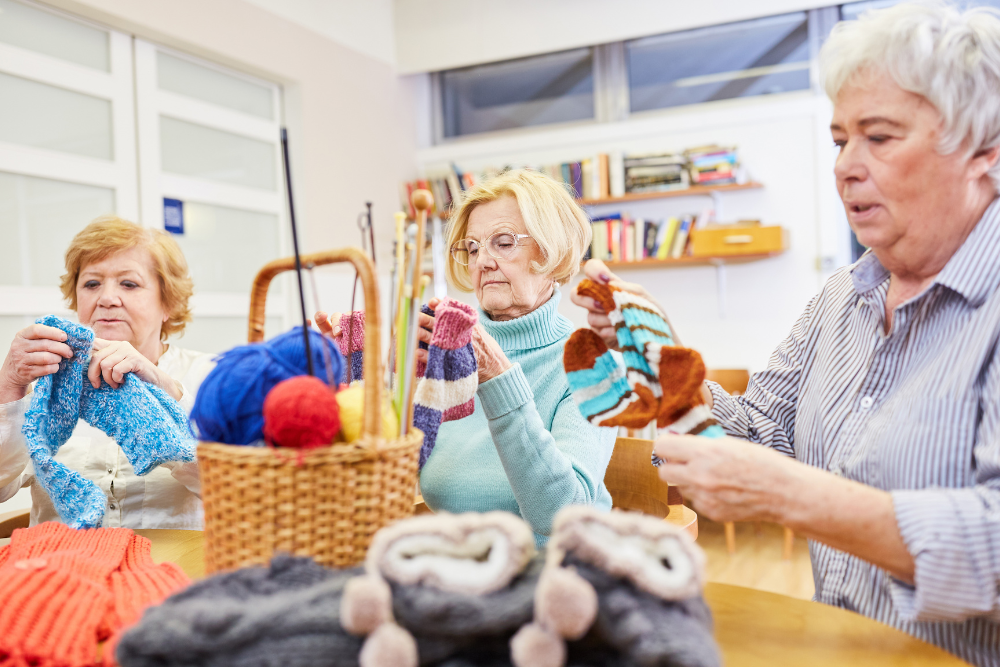 Adult Knitting & Crochet Group on June 21