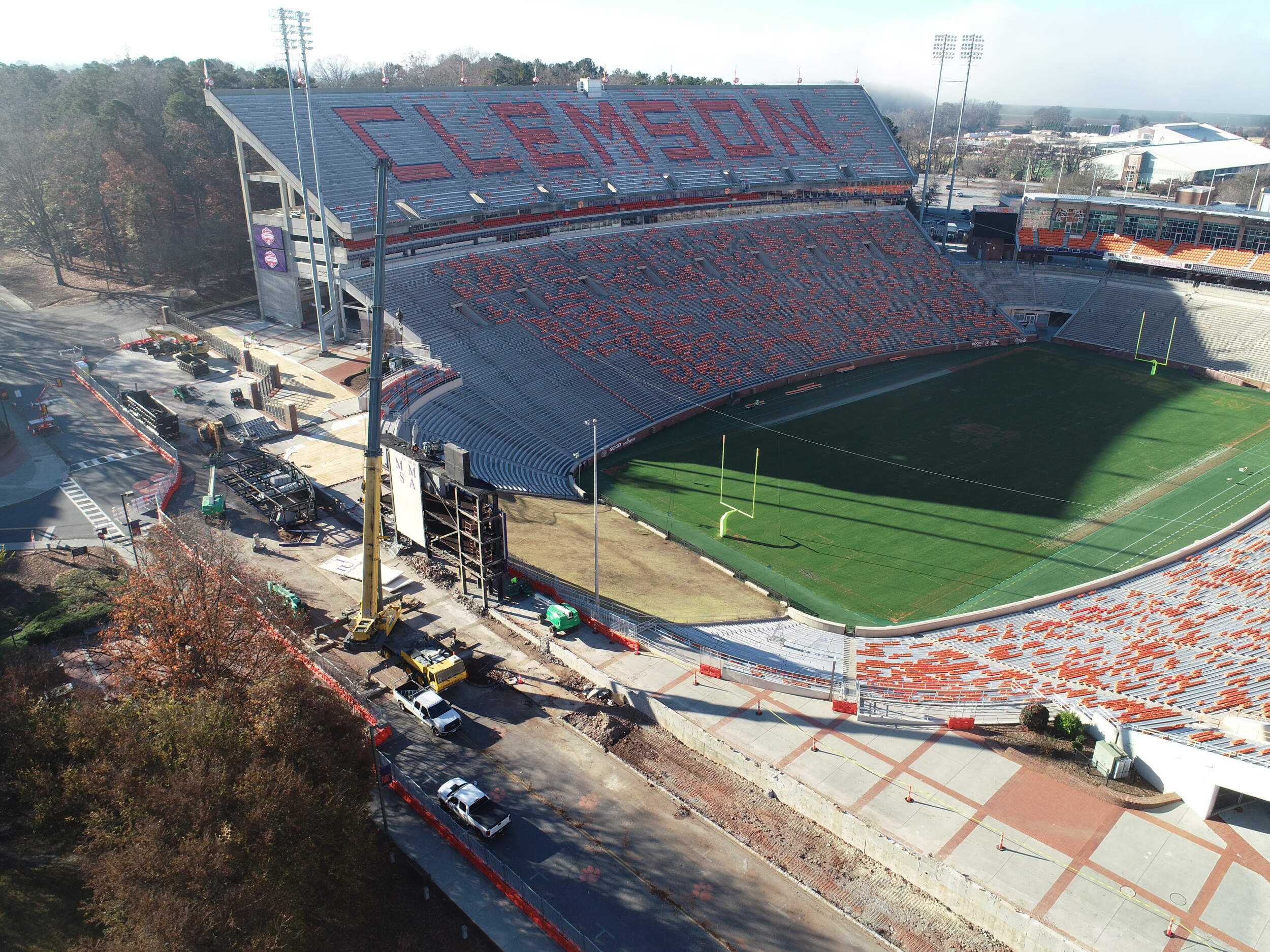 Renovations to Clemson’s Memorial Stadium underway