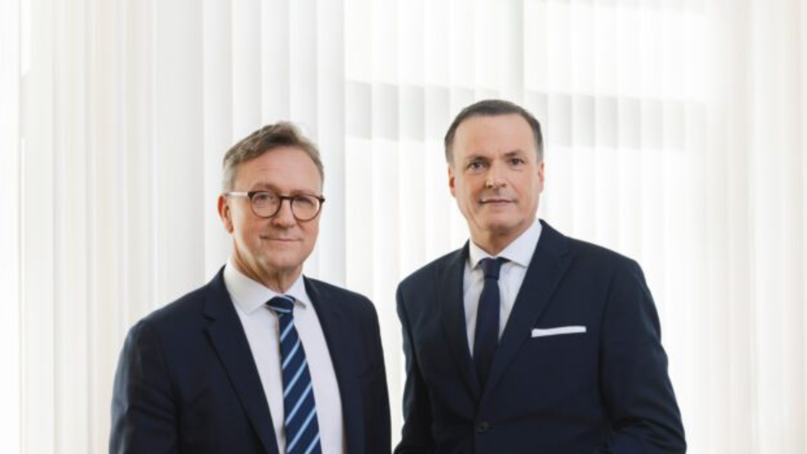 Mr. Helmut Ettl (left) and Mr. Eduard Müller (right), the Financial Market Authority (FMA)’s Executive Board