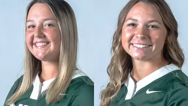 Maddie Speer and Halle Hance
