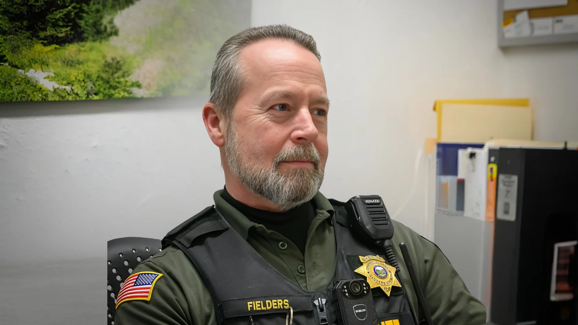 Shawn Fielders, Sheriff at Sanders County - https://vp-mi.com/
