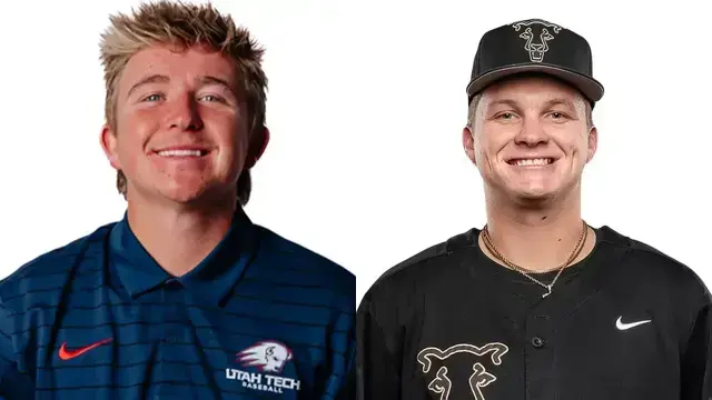 Which former Utah County area high school stars will compete on Sunday, April 19?