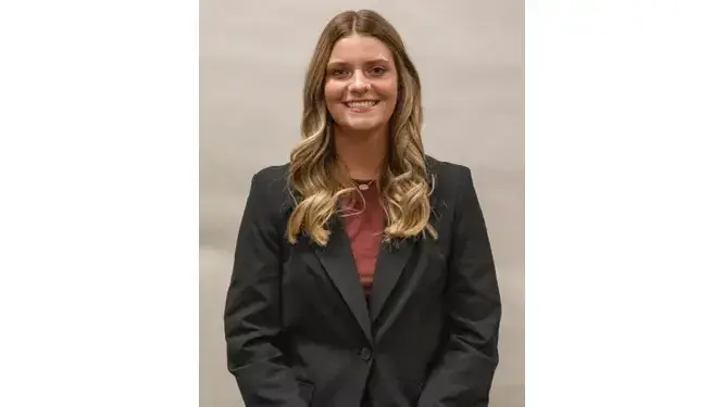 Reagan Rouleau, former Pike-Delta-York High School standout’s collegiate team plays on Thursday, May 15 in the NCAA Division III Softball Championship