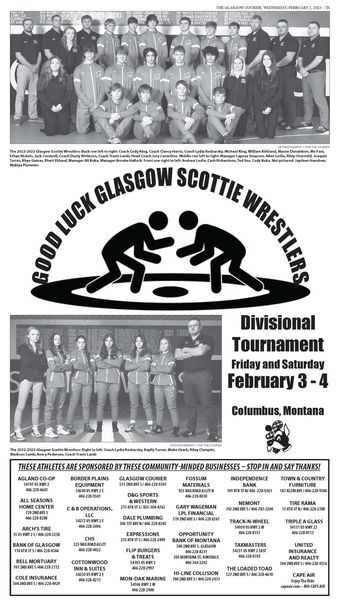 Scottie Wrestling Will Compete in the Divisional Meet Scottie Wrestling Will Compete in the Divisional Meet
