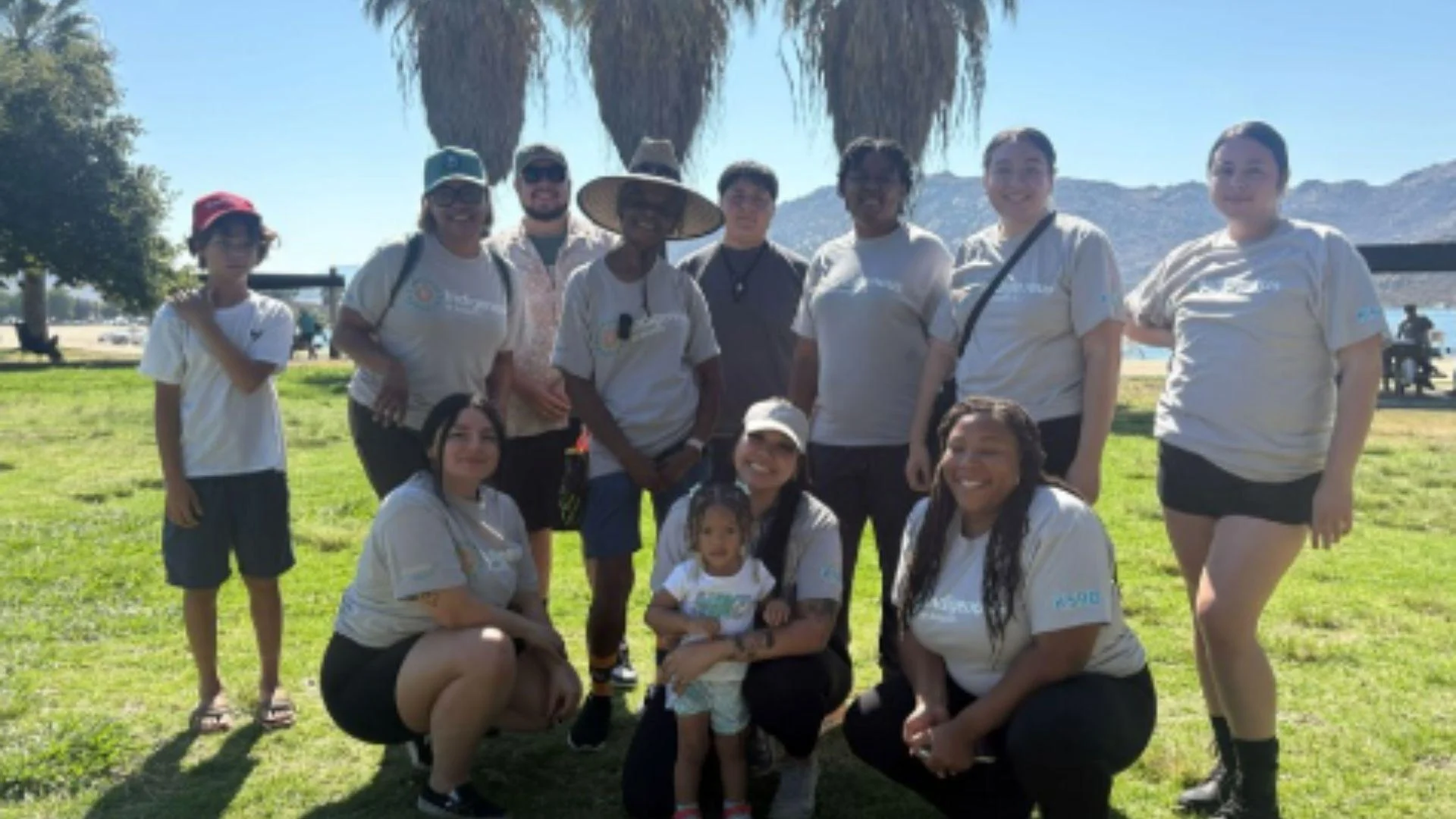 Indigenous at Amazon volunteers during a park clean-up event at Perris State Park in partnership with the Ya’ï Heki Regional Native American Museum - proud2beksbd